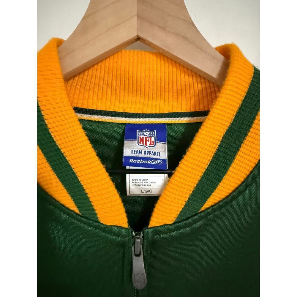 Reebok NFL Team Apparel Mens Green Bay Packer Jacket L - Picture 3 of 3